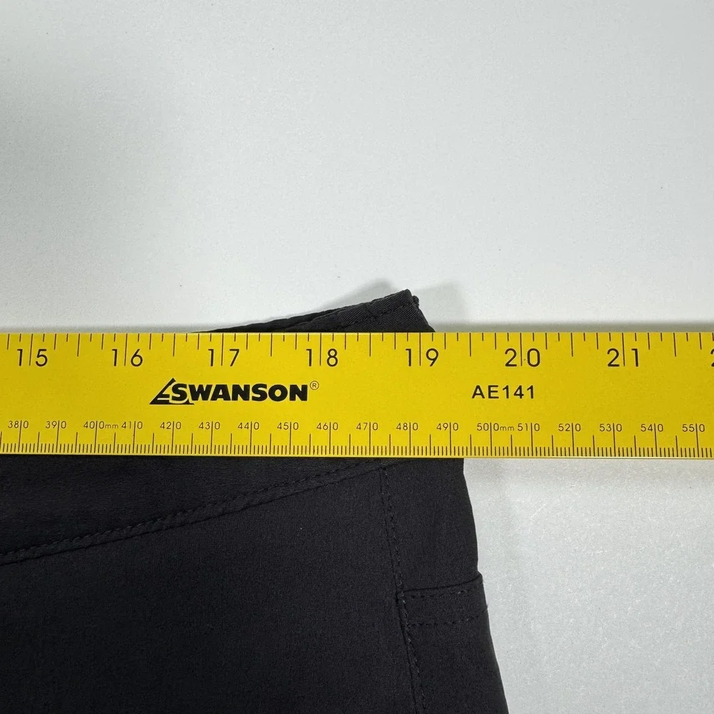 The North Face Mens Outdoor Pants 38x31 Black Nylon Stretch Hiking